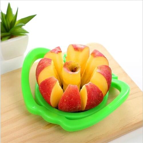 Big Size Kitchen Apple Slicer Corer Cutter With Handle Pear Fruit Divider Shredders Tool Comfort Handle for Kitchen Apple Peeler