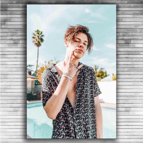 Hot Yungblud New Rock Music Singer Star 7 Silk Fabric Wall Poster Art Decor Sticker Bright