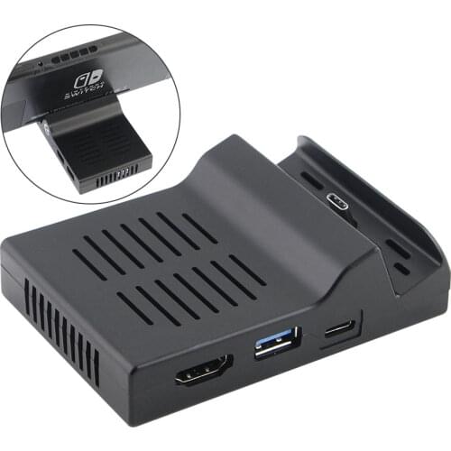 Mini HDMI Dockfor Coov SH500 Type-C to HDMI Replacement Dock Mount USB Port with HBoard i3 Motherboard for Nintend Switch NS