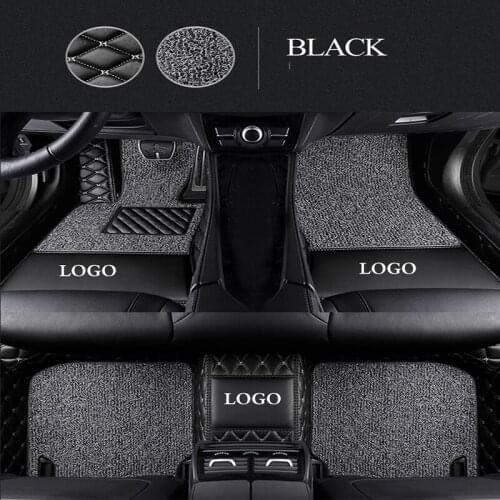 WLMWL logo Custom leather car mat for Chery all models QQ3 QQ6 Ai Ruize A3 Tiggo X1 QQ A5 E3 V5 EQ1 Tiggo E5 A3 auto accessories