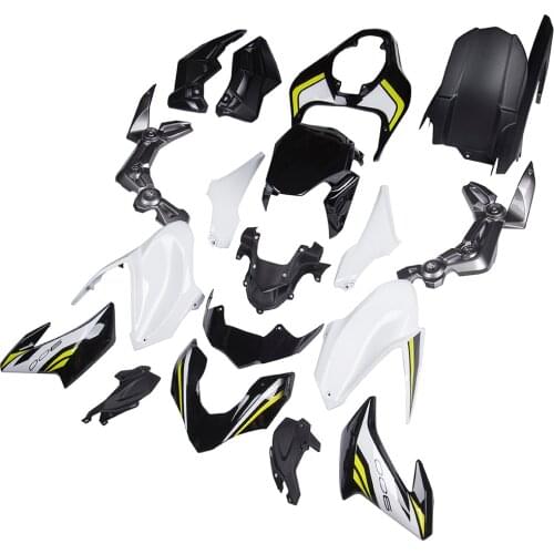 Motorcycle Front Head Tail Cowl Upper Nose Fairing Side Trim Frame Body Cover Panel For 2017 2018 2019 Kawasaki Z900 Injection
