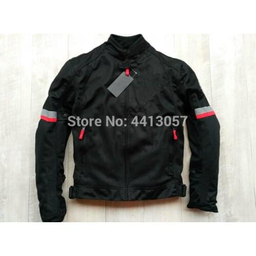 Scooter Motorcycle Locomotive Downhill Bike Off Road Black Jackets Motorbike Mens Jacket