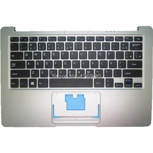 Laptop Palmrest BR keyboard For YEPO 737A P313P_A P313RY MB27716014-BZ YXT-NB93-49 Gold/silver/blue Brazilian upper case new