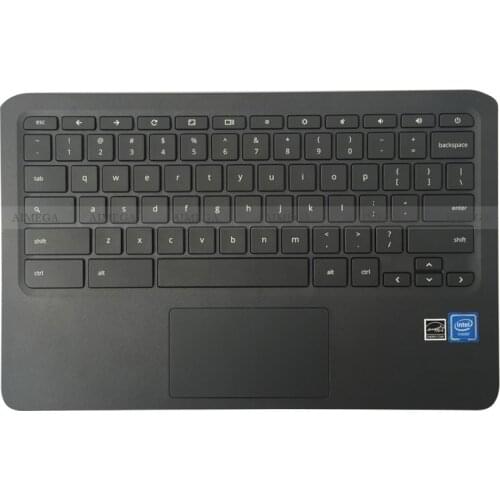 New Original Laptop For HP Chromebook 11 G6 EE L14921-001 Laptop Palmrest Upper Case With US Keyboard Touchpad Black