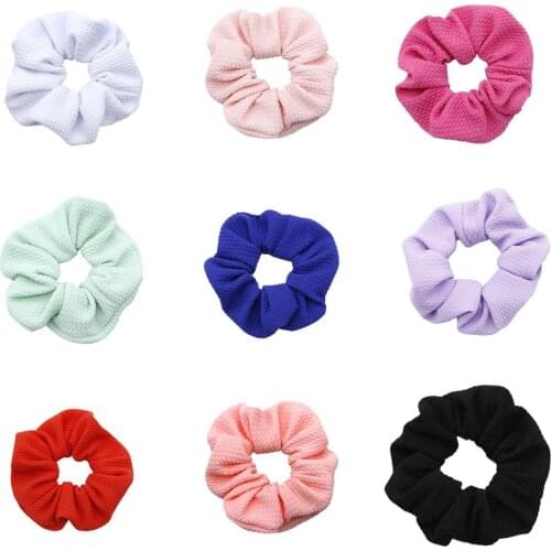 Solid Bullet Textured Liverpool Fabric 10cm Fabric Head rope, hair scrunchies Hair Ties Hairstyle Ponytail Ring,DIY,1Yc18973