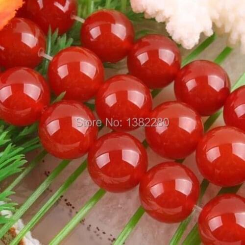 Wholesale 12mm Carnelian Onyx Round Loose Beads Strand 15" 2pcs/lot fashion jewelry
