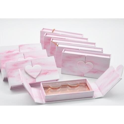 Wholesale False eyelashes package custom logo eyelash packaging box lash box packaging 25mm mink lashes makeup case bulk vendors