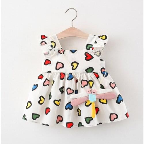1 2 year old baby girl summer clothes birthday love dresses for toddler girls baby clothing newborn outfits cute costume dress