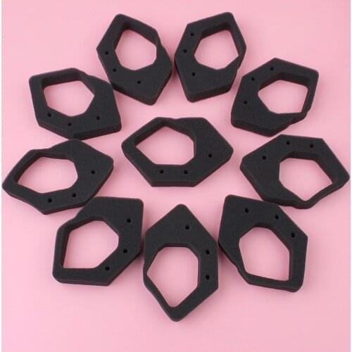 10pcs/lot Air Filter Foam For Honda GX25 GX25N GX25NT GX 25 4 Stroke Trimmer Lawn Mower Small Engine Spare Parts