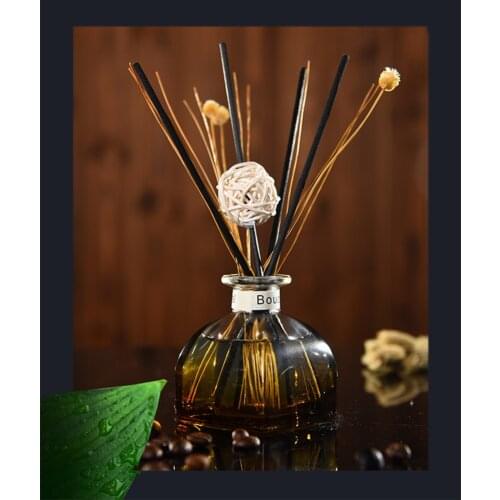 Portable Purifying Air Office Living Room Fragrance Car No Fire Decoration Home Aromatherapy Aroma Diffuser Set Rattan Sticks