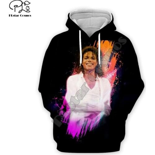 PLstar Cosmos Pop King Michael Jackson casual Streetwear Pullover colorful 3DPrint Zipper/Hoodies/Sweatshirt/Jacket/Men Women 15