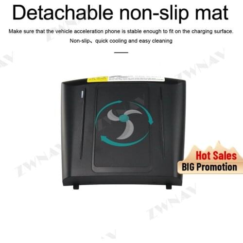 QI Car wireless charger for TOYOTA Crown low version 2018 Intelligent Infrared Fast Wireless Charging Car Phone Holder