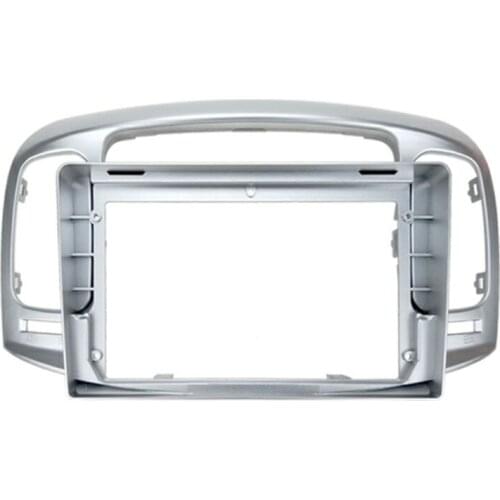 Roavia Car accessories Navigation Fascia Dash Kit DVD panel For hyiundai Accent Radio Frame Stereo Cover