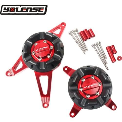 Motorcycle Aluminum Engine Stator Starter Cover Frame Slider Protector For HONDA CB650R CB 650R CBR650R CBR 650R CBR650 R 19-20