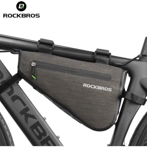 Rockbros 5L 8L Bike Bag Cycling Bag Water-resistant 600D Nylon Bycicle Bicycle Bag Bike Accessories Bisiklet Aksesuar Mid Frame