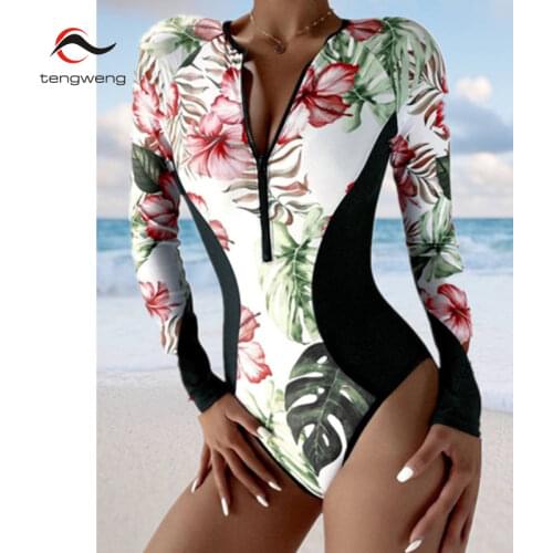 Tengweng Swimwear With Sleeves