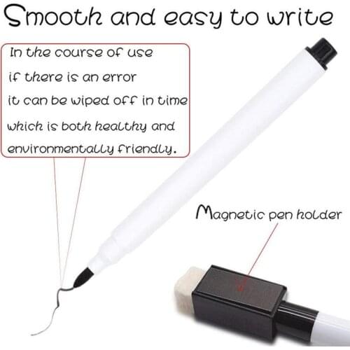 1pc Environmentally Friendly Brush Erasable Childrens Batch Blackboard Can Marker Brand Be Pen Torn Props Mixed Whiteboard T2Z2