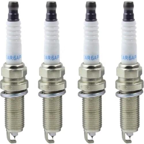 4 PCS 22401-ED815 LZKAR6AP11 Iridium Spark Plug For Nissan Micra March Note Tiida X-Trail Cube Renault Clio LZKAR6AP-11