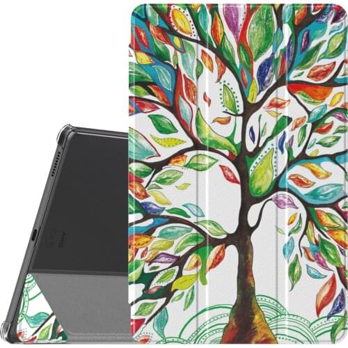 Case for Samsung Galaxy Tab S6 Lite 10.4 2020,Smart Shell Stand Cover with Translucent Frosted PC Back Shell For Galaxy Tab S6
