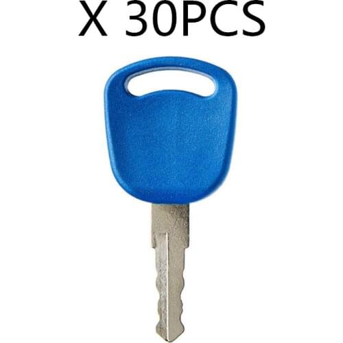30 Pcs 14601 Key For New Holland Case Tractor Excavator Grader Dozer Heavy Equipment 82003267 82030143 Free Shipping