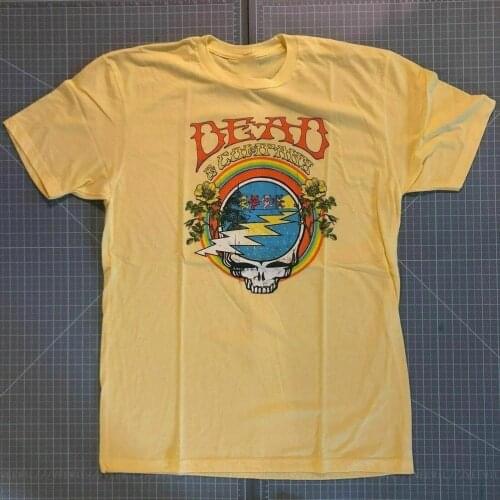 Vintage Dead And Company Grateful Dead Summer Tour 2020 T-Shirt 100% Cotton RARE Top Quality Tops Tee Shirt