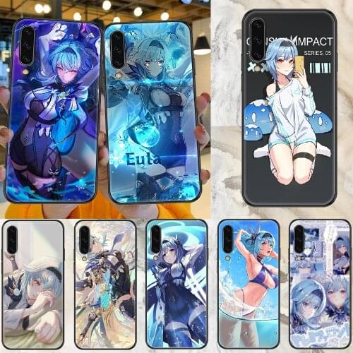 Genshin Impact eula Game Phone case For Samsung Galaxy A 3 5 7 8 10 20 21 30 40 50 51 70 71 E S 2016 2018 4G black fashion prime