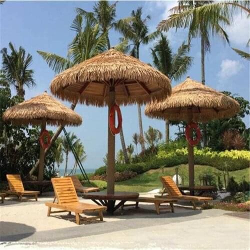 Artificial Grass Decor Lawn Straw Saz Chaume Thatch Decorative Fake Cesped gazon pasto sintetico para jardin For Home and Garden