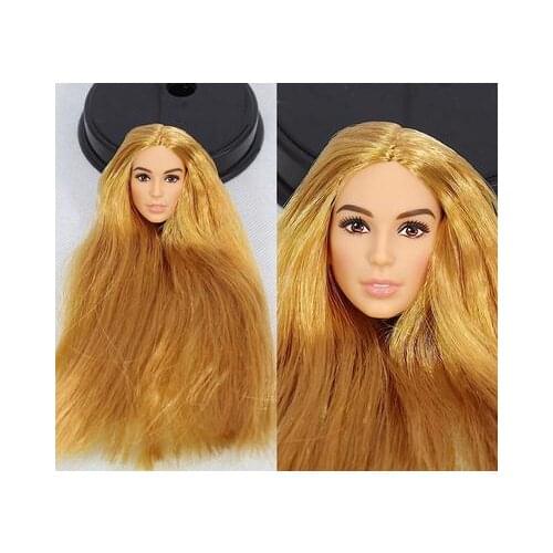 Wonder Lady Collection Doll Toy Head Princess Doll Head Girl DIY Dressing Hair Toys Kids Makeup DIY Toy Girl Birthday Gift