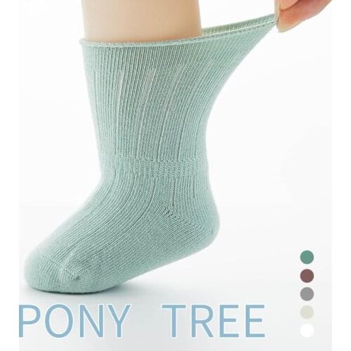 5pairs/lot 0-5 Years Baby Toddler Cotton Socks Kids Boys and Girl Spring Autumn Winter Short Newborn Ribbed Socks Solid Color