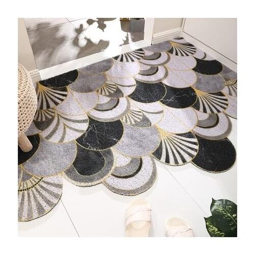 New Arrive Hot Sale Nordic Style Entrance Door PVC Mat Household Door Mat DIY By Yourself Home/Living Room Decoration