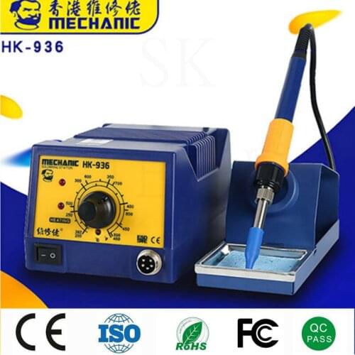 MECHANIC Intelligent Temperature Control Anti-static Soldering Static Lead-Free HK-936 CPU Controlled Rework Station