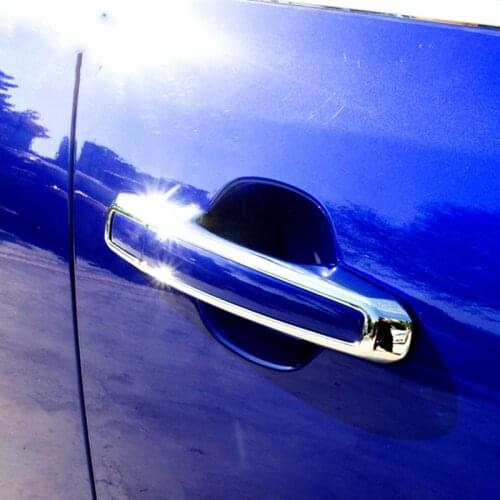 Car Exterior Door Handle Decoration Protection Cover For Jaguar F-pace XE XF XFL Car Styling Sticker Modification Accessories