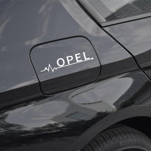 1PCS Car oil cap decals sticker for OPEL Corsa Insignia Astra Antara Meriva Zafira Car Accessories