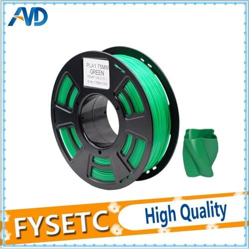 PLA/ABS 1.75mm 1KG Filament Printing Materials Top Quality 1.75 pla/abs Filament Green Color For 3D Printer Exturder 3d Pen