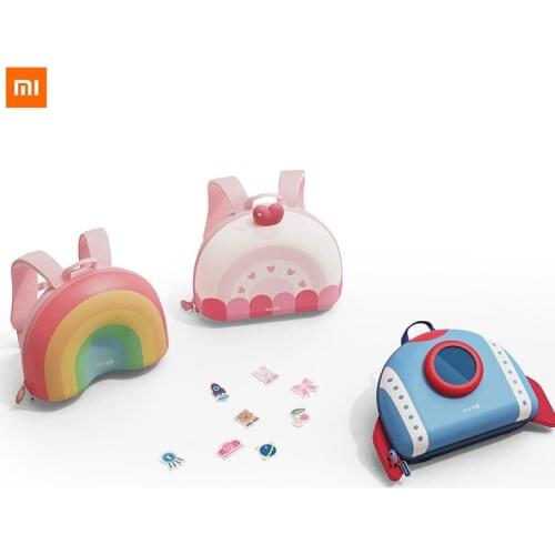 Youpin Cartoon school bag primary school students kindergarten backpack breathable ridge protection shoulder baby school bag