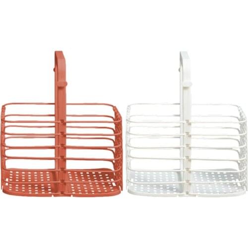 Collapsible Laundry Basket Toy Storage Dirty Clothes Hamper Portable Cloth Storage Hollow Basket Open Top Design Lightweight