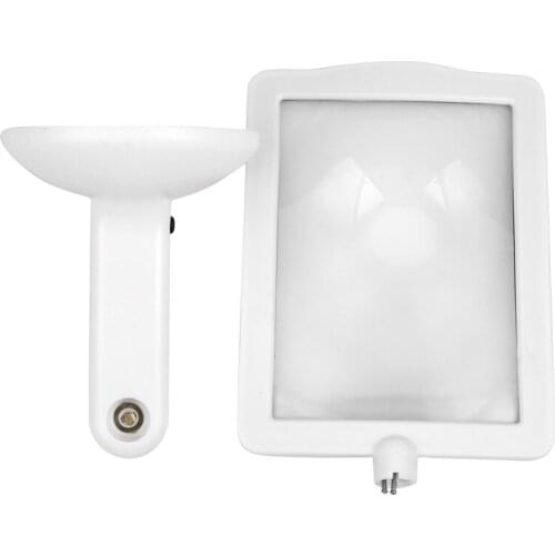 Brighter LED Screen Magnifier Reading Viewer Hands-Free Magnifying Glass