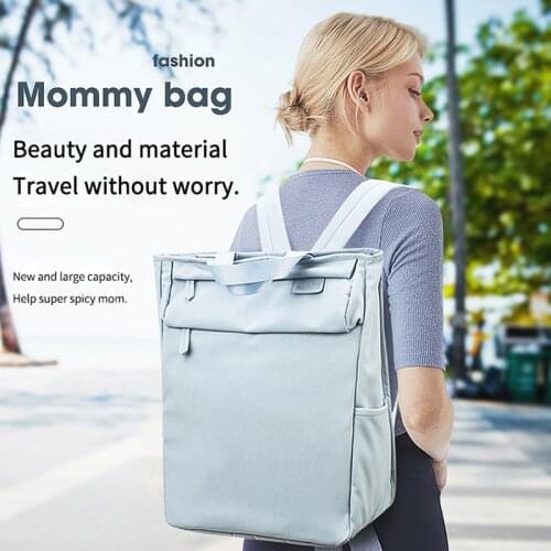 Baby Nappy Bag Large Capacity Backpack For Mom Multi-Function Waterproof Nursing Bag Four Seasons Universal Infant Toiletry Bag