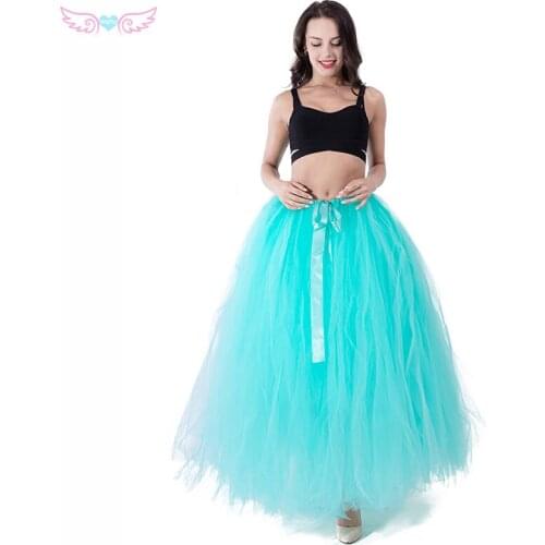 Boutique poncho skirt lady bridesmaid skirt handmade 100cmBeautiful mint green light tulle skirt, bachelorette party