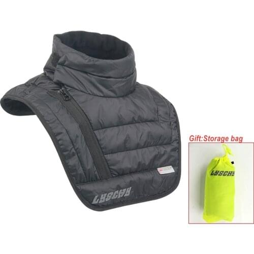 Winter Waterproof Windproof Motorcycle Warm Scarf 3M cottonThickening Neck Warmer Riding Protection Cervical Motorcycle Collar