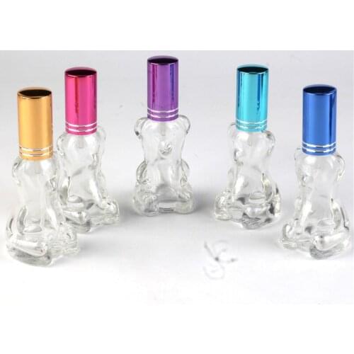 10 ml (10 pieces/lot) Spray Bottle Refillable Perfumes Atomizer Fashion and Lovely Perfume Bottles Empty Cosmetic Containers