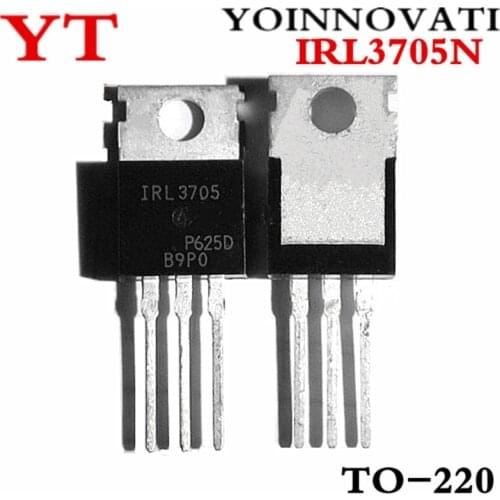 50pcs/lots IRL3705N IRL3705 L3705 MOSFET N-CH 55V 89A TO-220 IC Best quality
