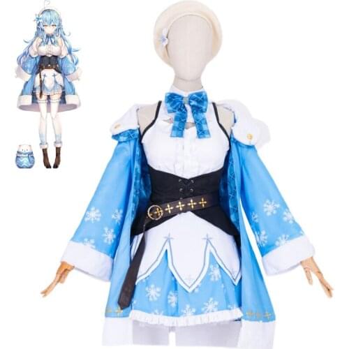 Hololive VTuber GAMERS YouTuber Yukihana Lamy Cosplay Costumes Women Fancy Dress Halloween Carnival Uniforms Custom Made