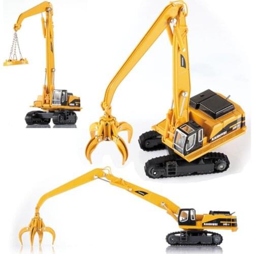 Exquisite 1:87 engineering material handling vehicle model,simulation diecasting alloy puzzle gift,childrens toys,free shippin