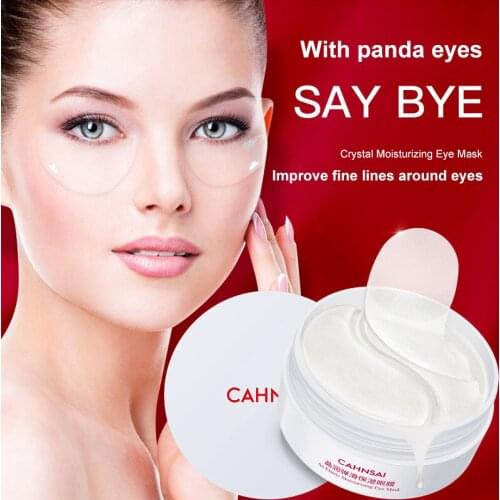 Seaweed Extract Crystal Moisturizing Eye Mask Patch Remove Dark Circles and Eye Bags Anti-aging Lifting Whitening Eye Care TSLM1