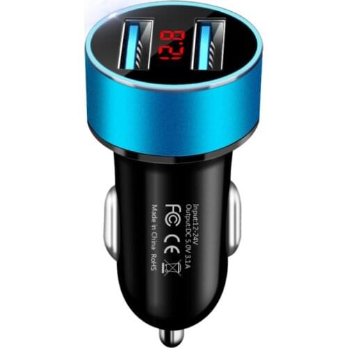 New USB Car LED Phone Charger Auto Accessories For Kia Rio K2 K3 K4 K5 KX3 KX5 Cerato,Soul,Forte,Sportage R,Sorento Optima