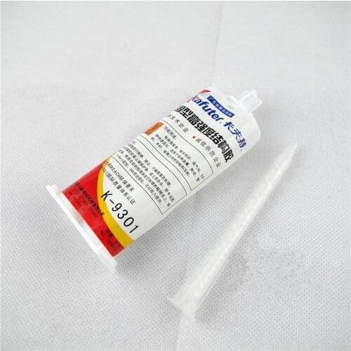 Genuine 6pcs 50g Kafuter K-9301 fast-curing AB epoxy glue two-component high strength repairing adhesive