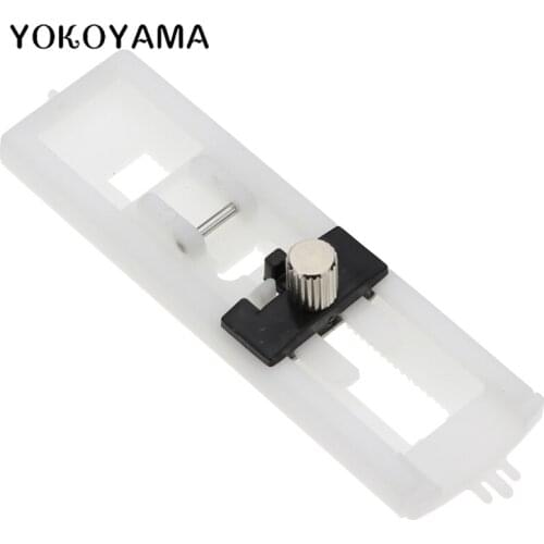 YOKOYAMA Plastic Adjustable Buttonhole Presser Foot Sewing Accessories Transparent Buttonhole Presser Foot Sewing Machine Parts