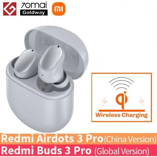 New Xiaomi Redmi Airdots 3 Pro Earphone TWS True Wireless Earbuds ANC Bluetooth 5.2 Headset Wireless Charging Redmi Airdots 3Pro