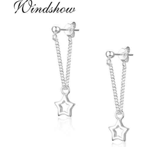 Windshow Women's Silver Earrings